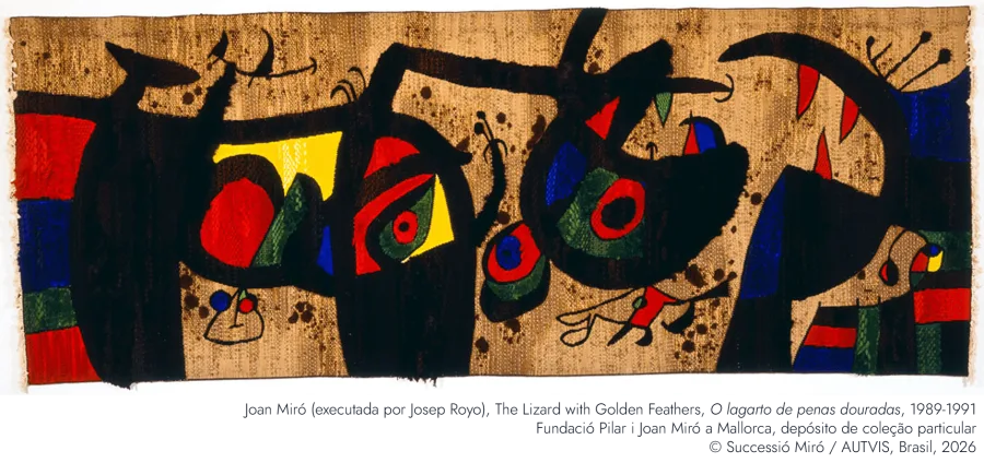 Joan Miró i Josep Royo, Le Lézard aux plumes d'or, 1989-1991.